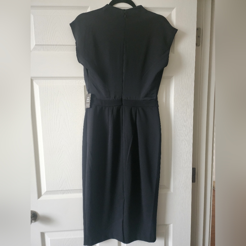 Express Black Midi Sheath Dress - Picture 3 of 7